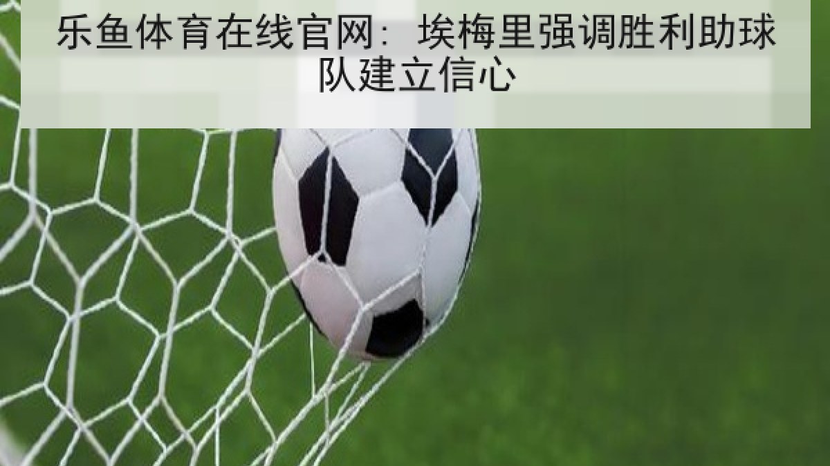 乐鱼体育在线官网: 埃梅里强调胜利助球队建立信心